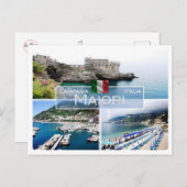 IT Italien - Kampanien - Maiori - Postkarte (Vorne/Hinten)
