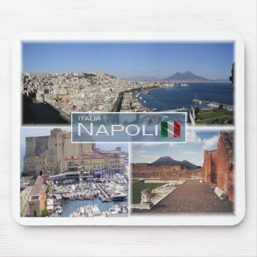 IT Italien - Kampanien - Napoli - Mousepad (Vorne)