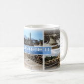 IT Italien - Kampanien - Napoli - Pompei - Kaffeetasse (VorderseiteRechts)