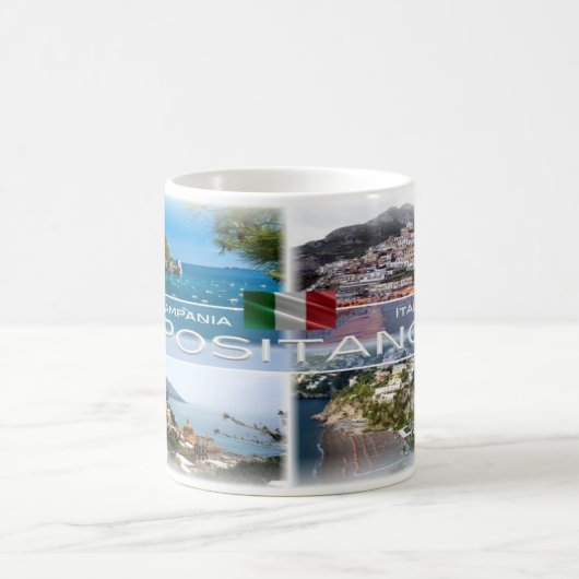 IT Italien - Kampanien - Positano - Kaffeetasse (Mittel)
