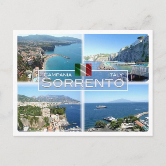 IT Italien - Kampanien - Sorrento - Postkarte (Vorderseite)