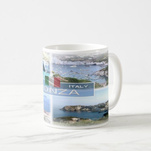 IT Italien - Latium - Ponza - Kaffeetasse (VorderseiteRechts)