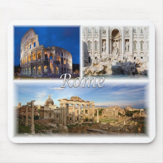 IT Italien - Latium - Rom - Mousepad (Vorne)