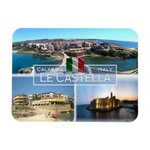 IT Italien - Le Castella - Schloss Aragonese - Magnet