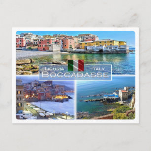 IT Italien - Ligurien - Boccadasse - Postkarte