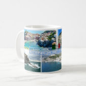 IT Italien - Ligurien - Cinque Terre - Kaffeetasse (Vorderseite Links)