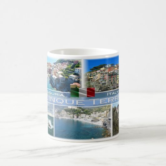 IT Italien - Ligurien - Cinque Terre - Kaffeetasse (Mittel)