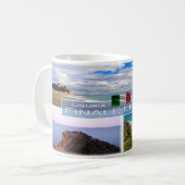 IT Italien - Ligurien - Finale Ligure - Kaffeetasse (Vorderseite Links)