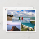 IT Italien - Ligurien - Finale Ligure - Postkarte (Vorne/Hinten)