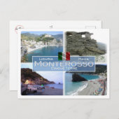IT Italien - Ligurien - Monterosso - Postkarte (Vorne/Hinten)