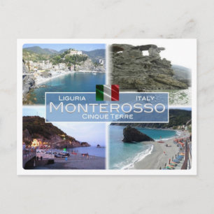 IT Italien - Ligurien - Monterosso - Postkarte