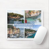 IT Italien - Ligurien - Portofino - Mousepad (Mit Mouse)