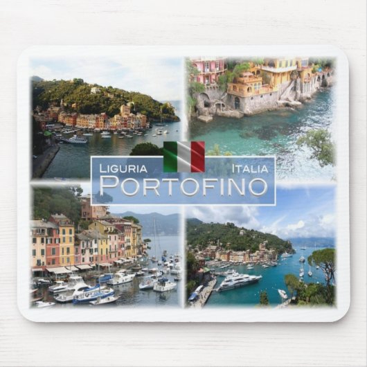 IT Italien - Ligurien - Portofino - Mousepad (Vorne)