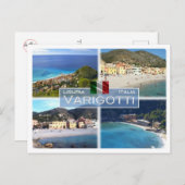 IT Italien - Ligurien - Varigotti - Postkarte (Vorne/Hinten)