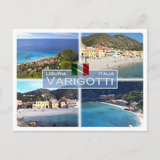 IT Italien - Ligurien - Varigotti - Postkarte (Vorderseite)