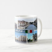 IT Italien - Lombardei - Mailand - Kaffeetasse (VorderseiteRechts)