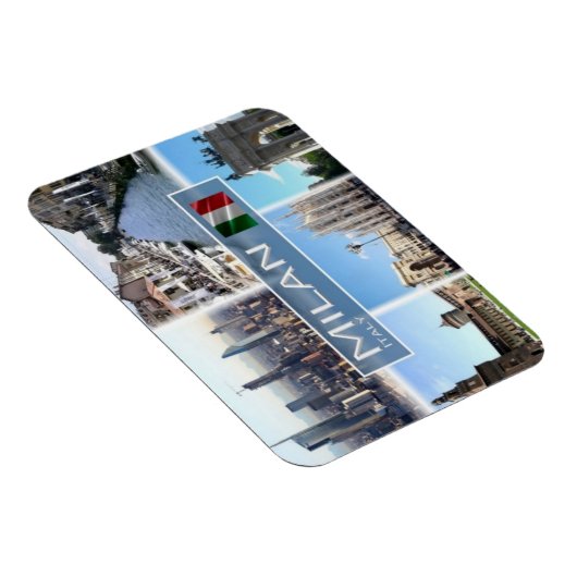 IT Italien - Mailand - Magnet (Rechte Seite)