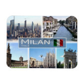 IT Italien - Mailand - Magnet (Horizontal)