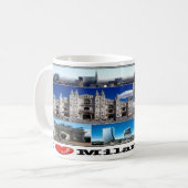 IT Italien - Mailand Mailand - Kaffeetasse (Vorderseite Links)