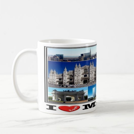 IT Italien - Mailand Mailand - Kaffeetasse (Links)