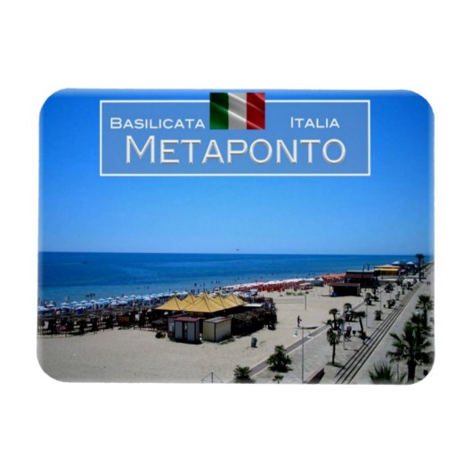 IT Italien - Metaponto - Lido - Magnet (Horizontal)