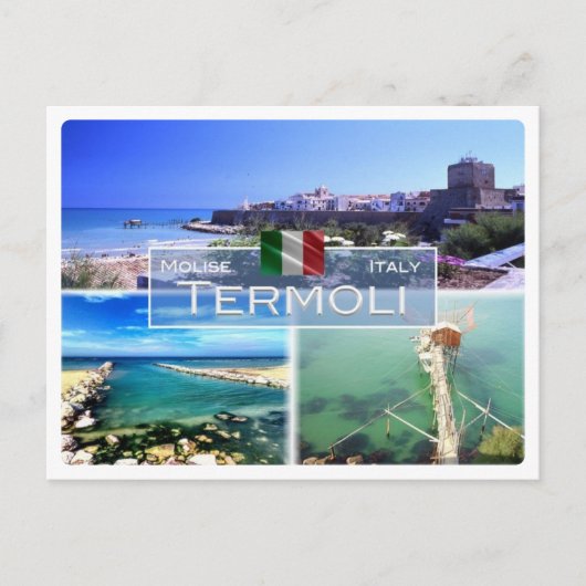IT Italien - Molise - Termoli - Postkarte (Vorderseite)