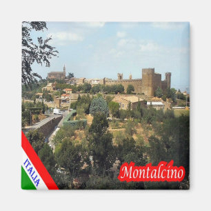 IT - Italien - Montalcino Magnet