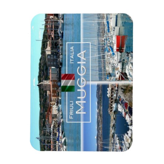 IT Italien - Muggia - Magnet (Vertikal)