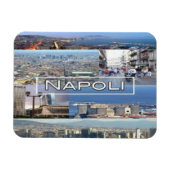 IT Italien - Napoli - Mosaik - Magnet (Horizontal)