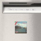 IT - Italien - Neapel - Aussicht auf Vesuv Magnet (In Situ (Geschirrspüler))