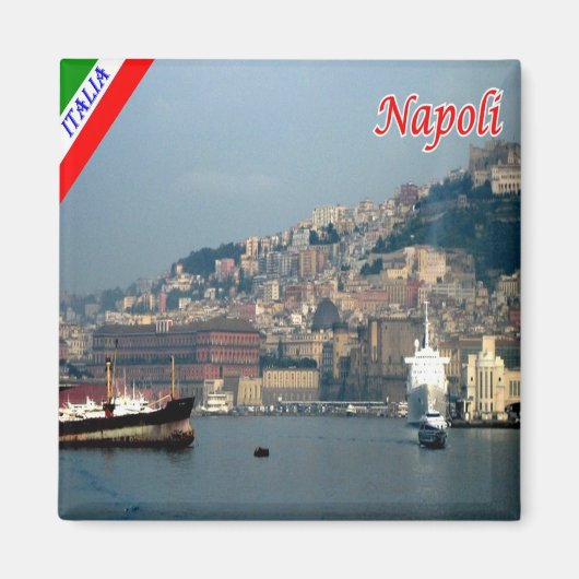 IT - Italien - Neapel - Hafen Magnet (Vorne)