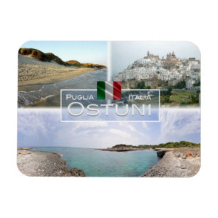 IT Italien - Ostuni - Magnet