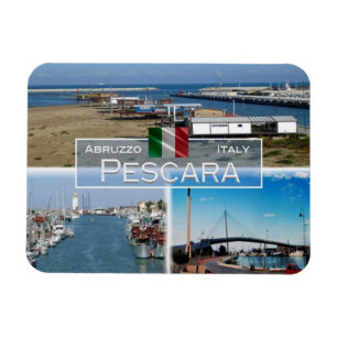IT Italien - Pescara - The Sea Bridge - - Magnet