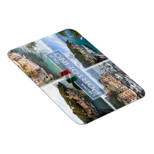 IT Italien - Portofino - Baia - Molo e Scogliera - Magnet (Rechte Seite)
