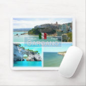 IT Italien - Puglia - Gargano - Mousepad (Mit Mouse)
