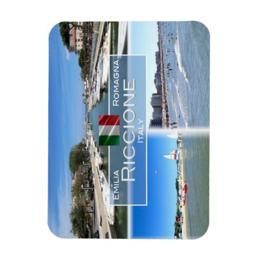 IT Italien - Riccione - Magnet (Vertikal)