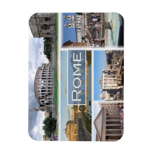 IT Italien - Rom - Magnet (Vertikal)