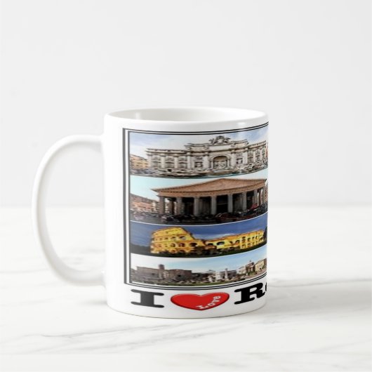IT Italien - Rom Roma - Kaffeetasse (Links)