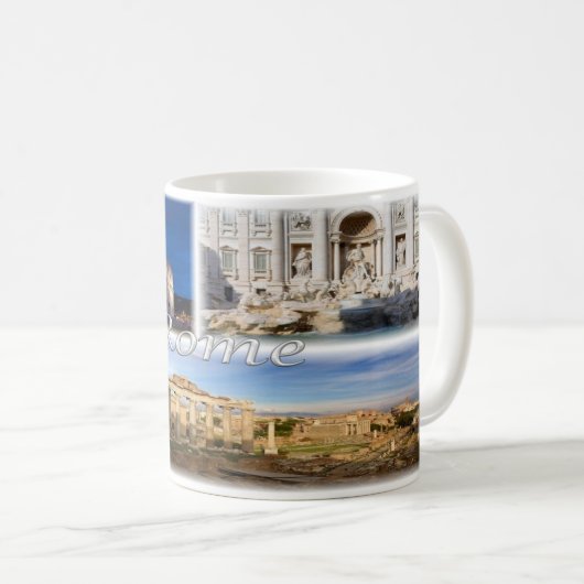 IT Italien - Rom Roma - Kaffeetasse (VorderseiteRechts)