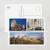 IT Italien - Rom Roma - Postkarte (Vorne/Hinten)