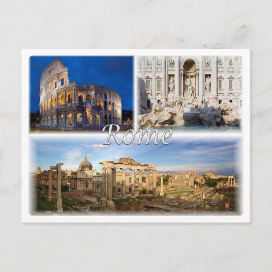 IT Italien - Rom Roma - Postkarte (Vorderseite)