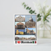 IT Italien - Roma - Postkarte (Stehend Vorderseite)