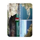 IT Italien - San Felice Circeo - Magnet (Vertikal)