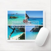 IT Italien - Sardinien - Baunei - Mousepad (Mit Mouse)