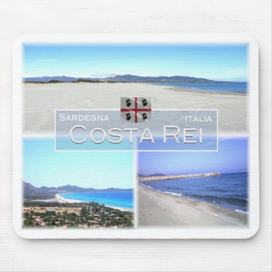 IT Italien - Sardinien - Costa Rei - Mousepad (Vorne)