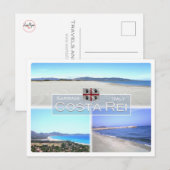 IT Italien - Sardinien - Costa Rei - Postkarte (Vorne/Hinten)