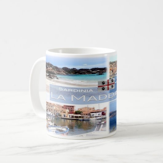 IT Italien - Sardinien - La Maddalena - Kaffeetasse (Vorderseite Links)