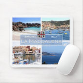 IT Italien - Sardinien - La Maddalena - Mousepad (Mit Mouse)