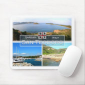 IT Italien - Sardinien - San Teodoro - Mousepad (Mit Mouse)