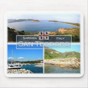 IT Italien - Sardinien - San Teodoro - Mousepad